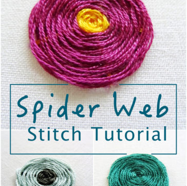 Spider Web Stitch Tutorial