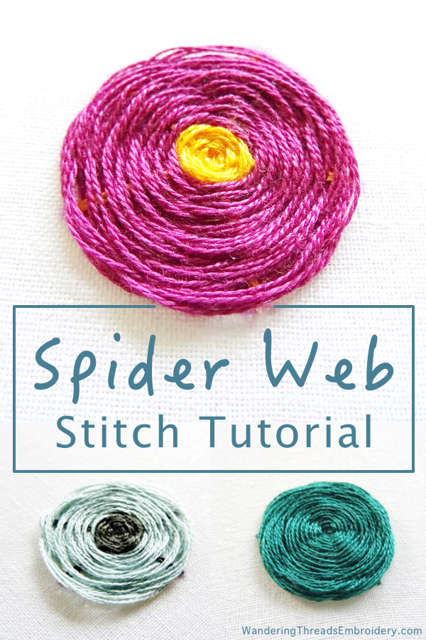 Spider Web Stich Tutorial