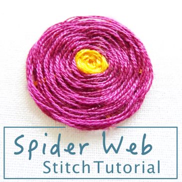 Spider Web Stich Tutorial