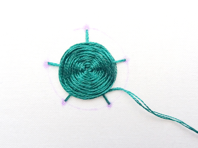 Spider Web Stich Tutorial