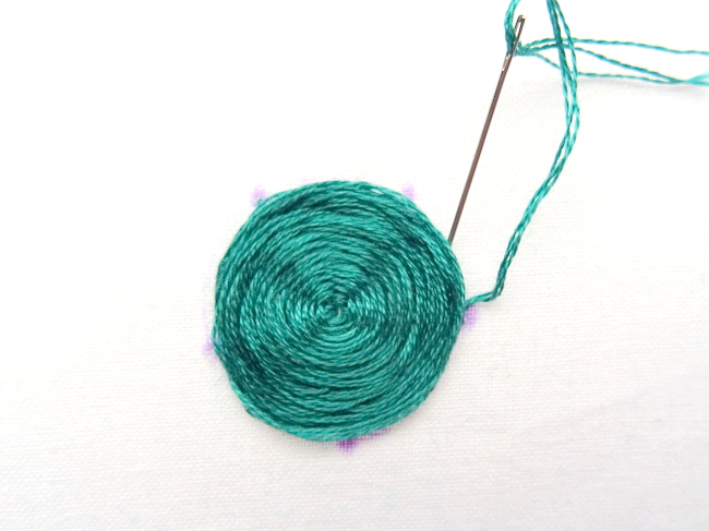 Spider Web Stich Tutorial