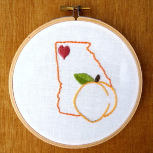 Florida State Embroidery Pattern