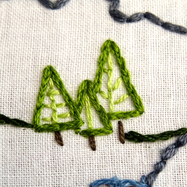 Minnesota State Embroidery Pattern