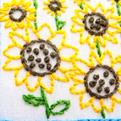 Kansas Hand Embroidery Pattern Wandering Threads Embroidery