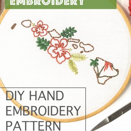 hawaii-hand-embroidery-pattern