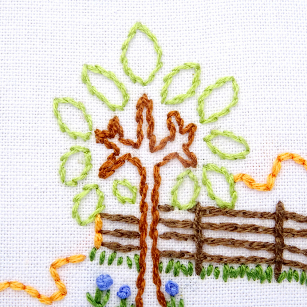 Kentucky DIY Hand Embroidery Pattern