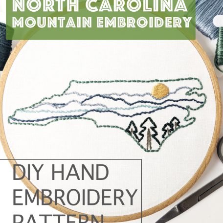 north-carolina-hand-embroidery-pattern