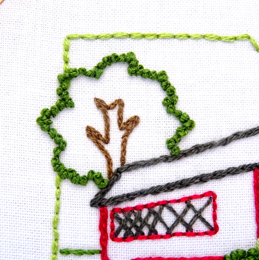 Connecticut DIY Hand Embroidery Pattern