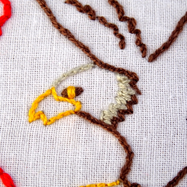 Illinois State Embroidery Pattern