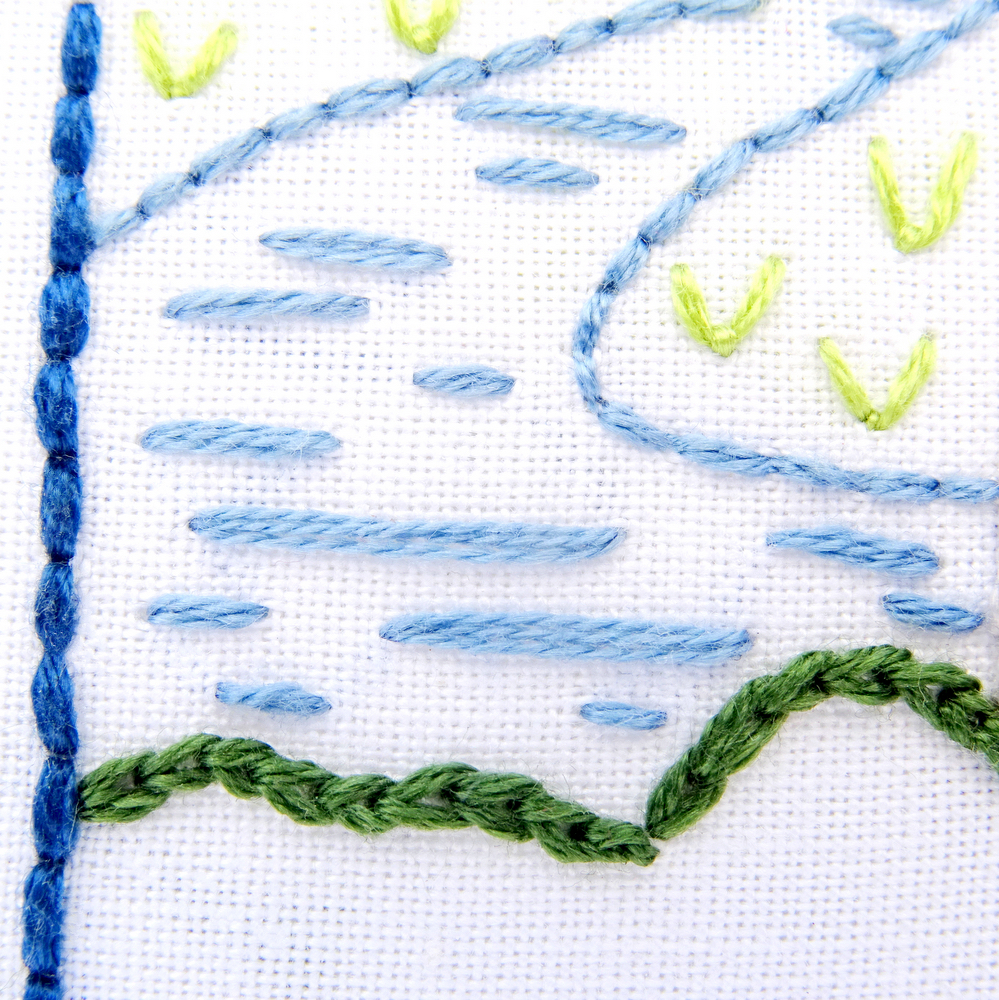 Missouri Hand Embroidery Pattern