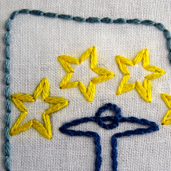 Rhode Island State Embroidery Pattern