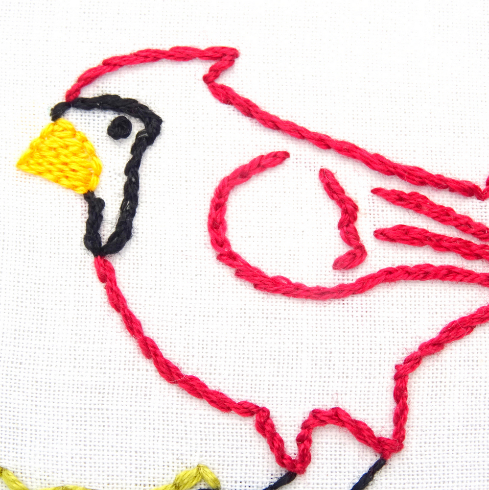 Ohio Hand Embroidery Pattern