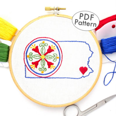 Pennsylvania Hand Embroidery Pattern
