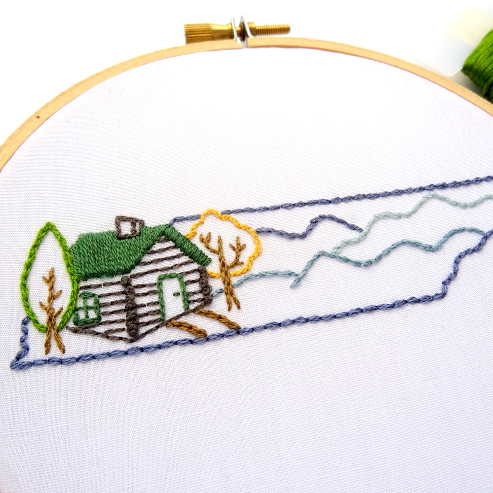 Tennessee Hand Embroidery Pattern