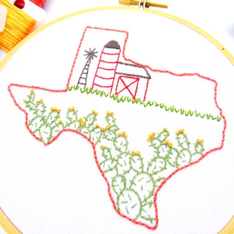 texas-hand-embroidery-pattern