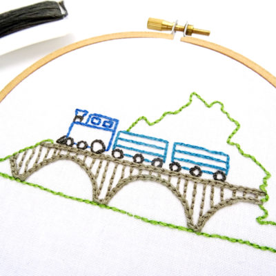 Virginia Hand Embroidery Pattern
