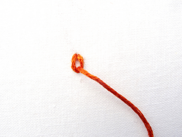 Chain Stitch Tutorial ~ Wanderingthreadsembroidery.com