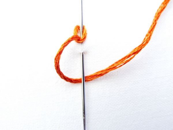 Chain Stitch Tutorial ~ Wanderingthreadsembroidery.com