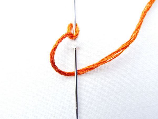 Chain Stitch Tutorial ~ Wanderingthreadsembroidery.com