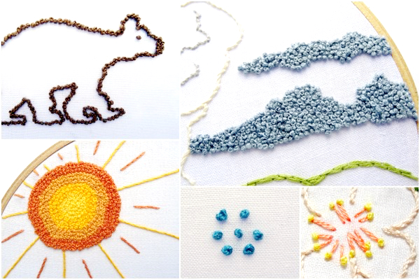 French Knot Embroidery Tutorial