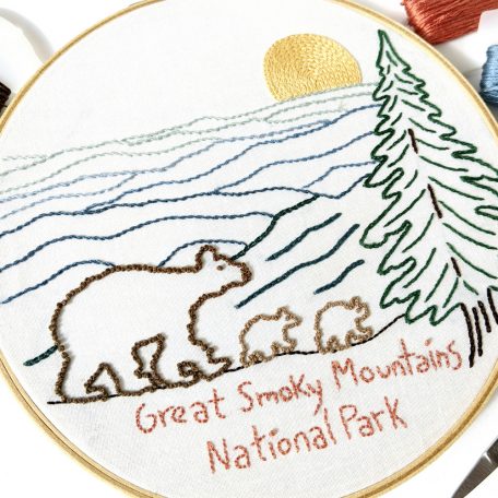 great-smoky-mountains-national-park-hand-embroidery-pattern