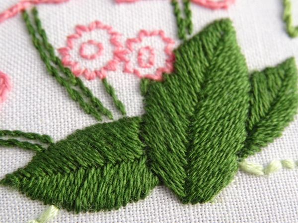 Fishbone Stitch Embroidery Tutorial