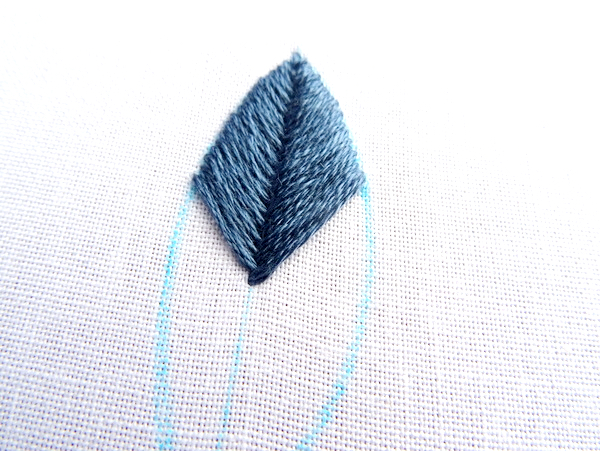 Fishbone Stitch Embroidery Tutorial