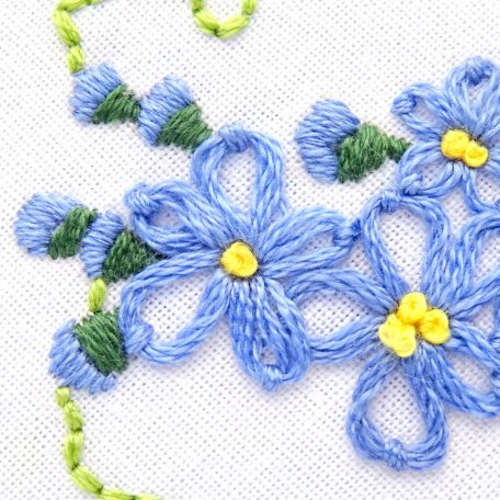 alaska-state-flower-hand-embroidery-pattern-forget-me-not