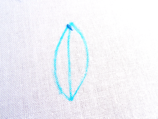 Fishbone Stitch Embroidery Tutorial