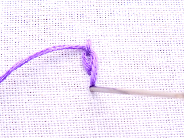 Heavy Chain Stitch Tutorial