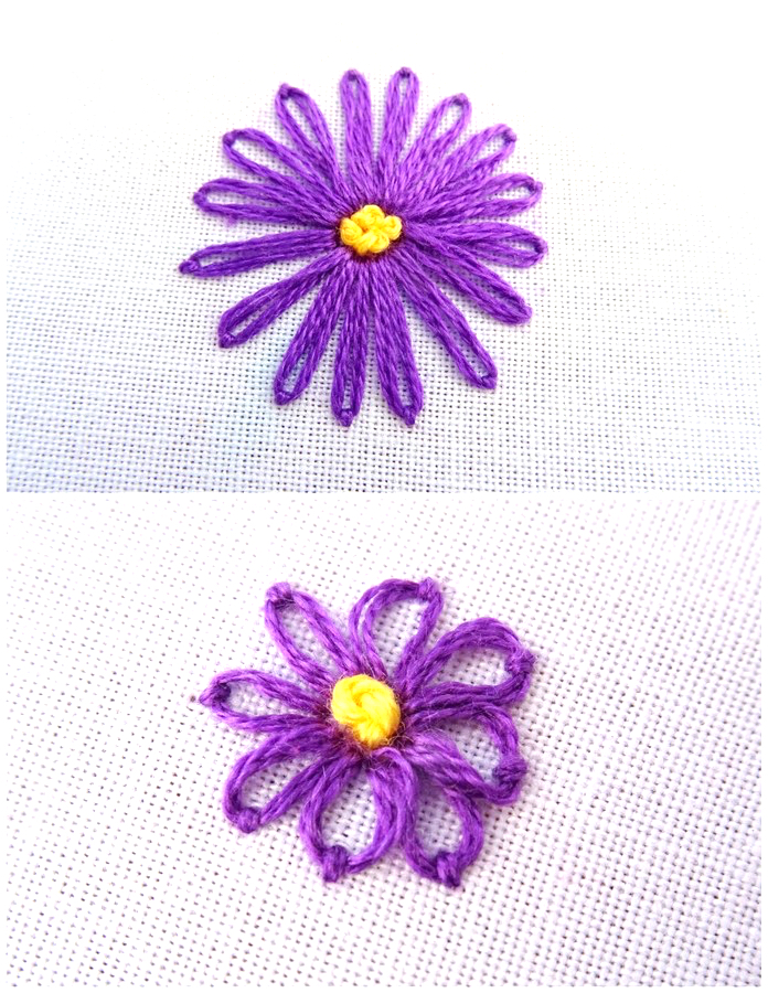 Lazy Daisy Embroidery Stitch Tutorial Wandering Threads Embroidery