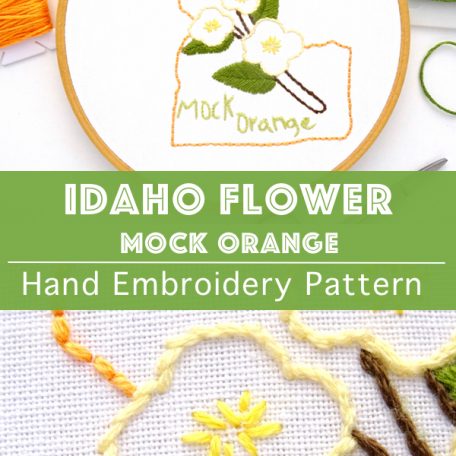 idaho-state-flower-hand-embroidery-pattern-mock-orange