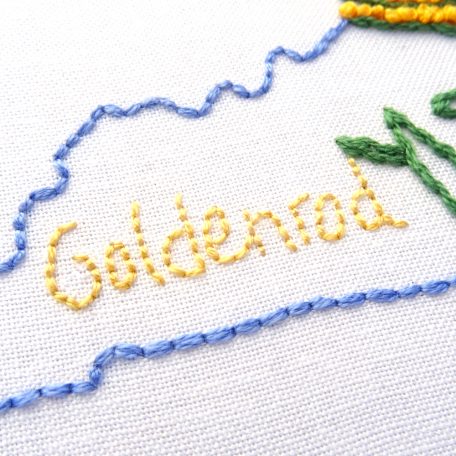 kentucky-state-flower-hand-embroidery-pattern-goldenrod