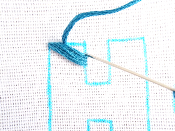 How to Embroider Large Letters