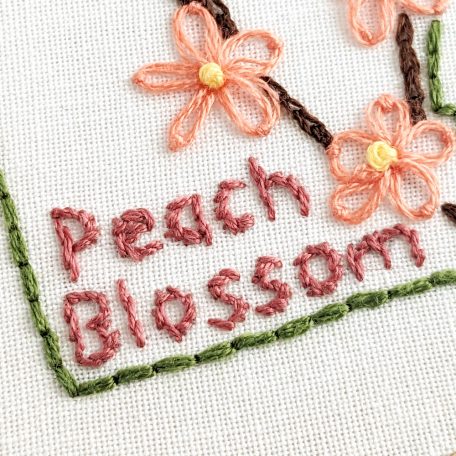 delaware-flower-hand-embroidery-pattern-peach-blossom