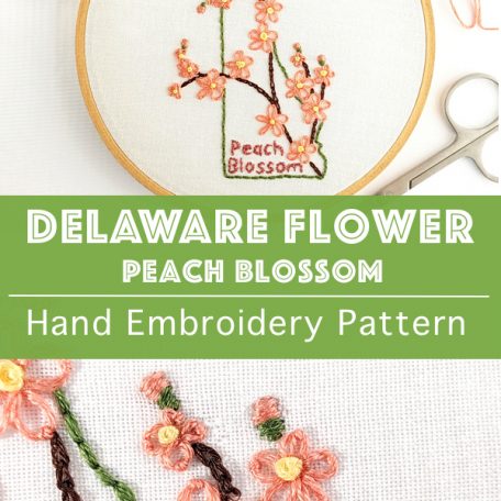 delaware-flower-hand-embroidery-pattern-peach-blossom