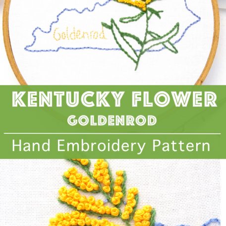 kentucky-state-flower-hand-embroidery-pattern-goldenrod