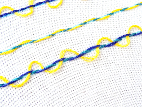 Whipped and Woven Embroidery Stitches Tutorial