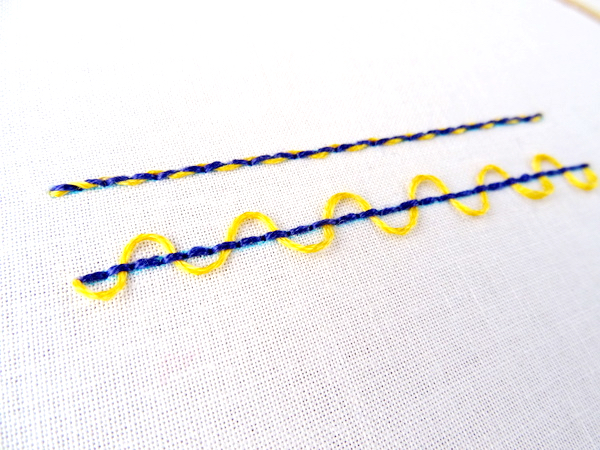 Whipped and Woven Embroidery Stitches Tutorial