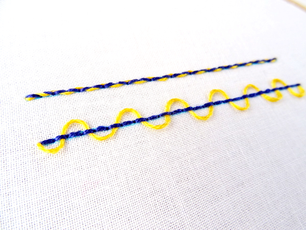 Whipped and Woven Embroidery Stitches Tutorial