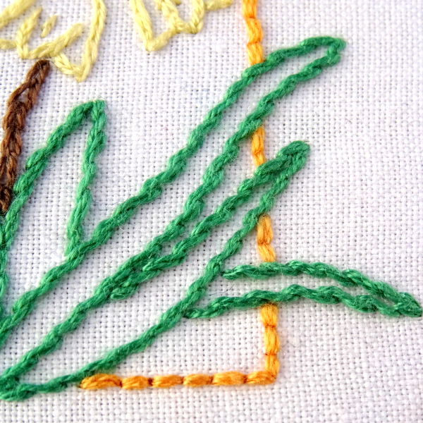 New Mexico State Flower Embroidery Pattern {Yucca Flower}