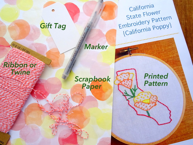Embroidery Pattern PDF Gift