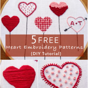 Heart Embroidery Patterns