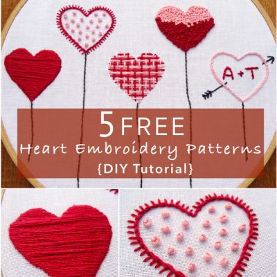 Heart Embroidery Patterns