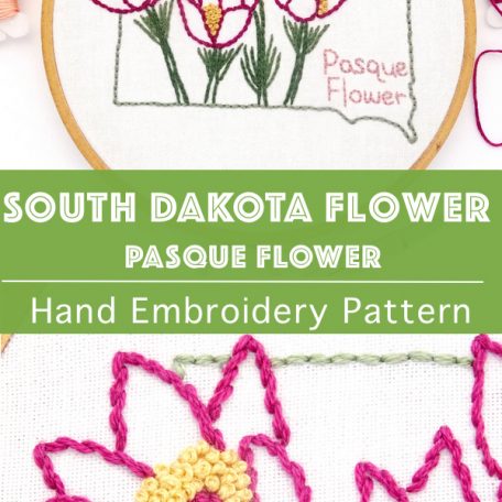 south-dakota-flower-hand-embroidery-pattern-pasque-flower