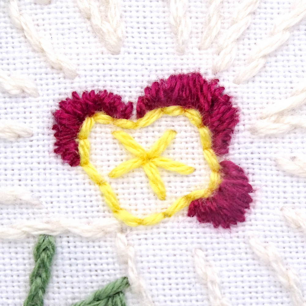 Utah Flower Hand Embroidery Pattern {Sego Lily}