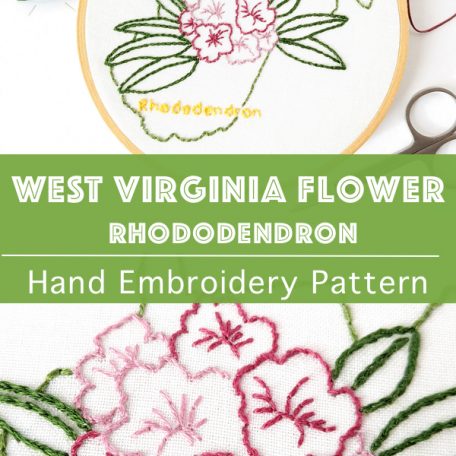 west-virginia-flower-hand-embroideyry-pattern
