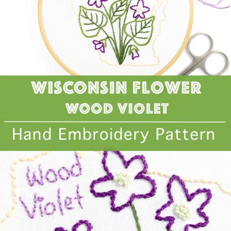 wisconsin-flower-hand-embroidery-pattern-wood-violet