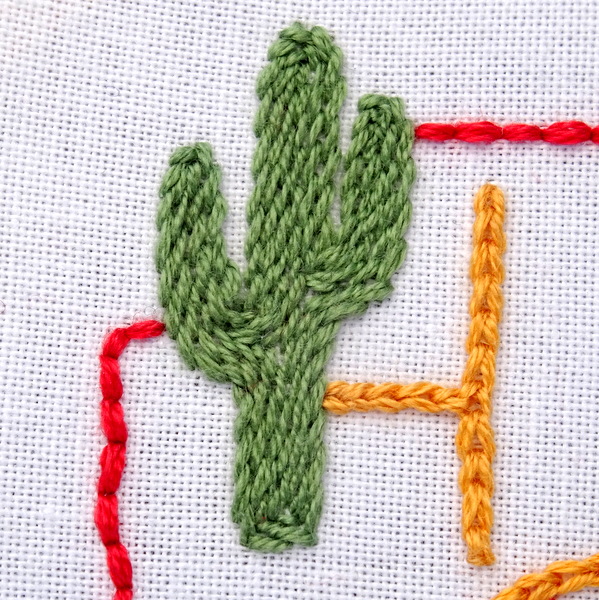 Arizona State HOME Hand Embroidery Pattern