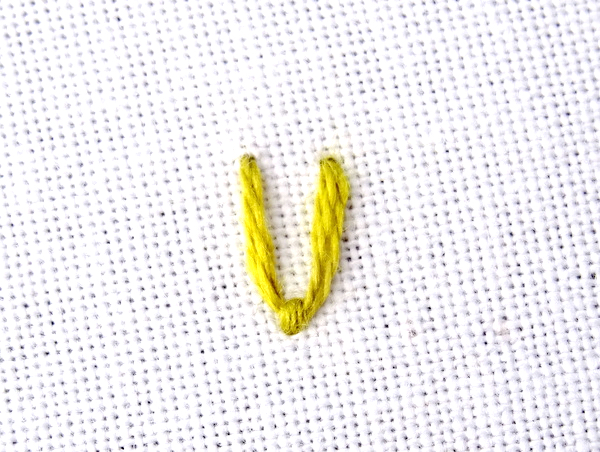 Fly Stitch Embroidery Tutorial